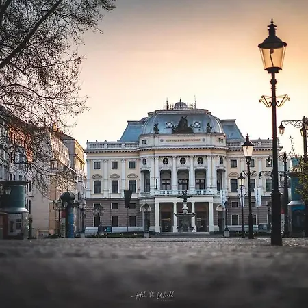 Majestic Views From A 60m2 Private Terrace - Castle, Cathedral, Old Town * Bratislava