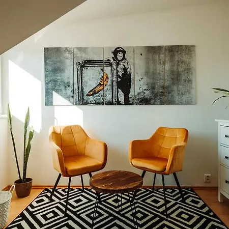 Majestic Views From A 60m2 Private Terrace - Castle, Cathedral, Old Town Bratislava